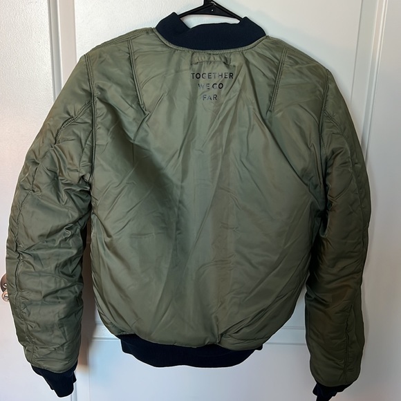 Peloton x Aviator Nation Reversible Bomber Jacket - Size Small - Picture 4 of 4